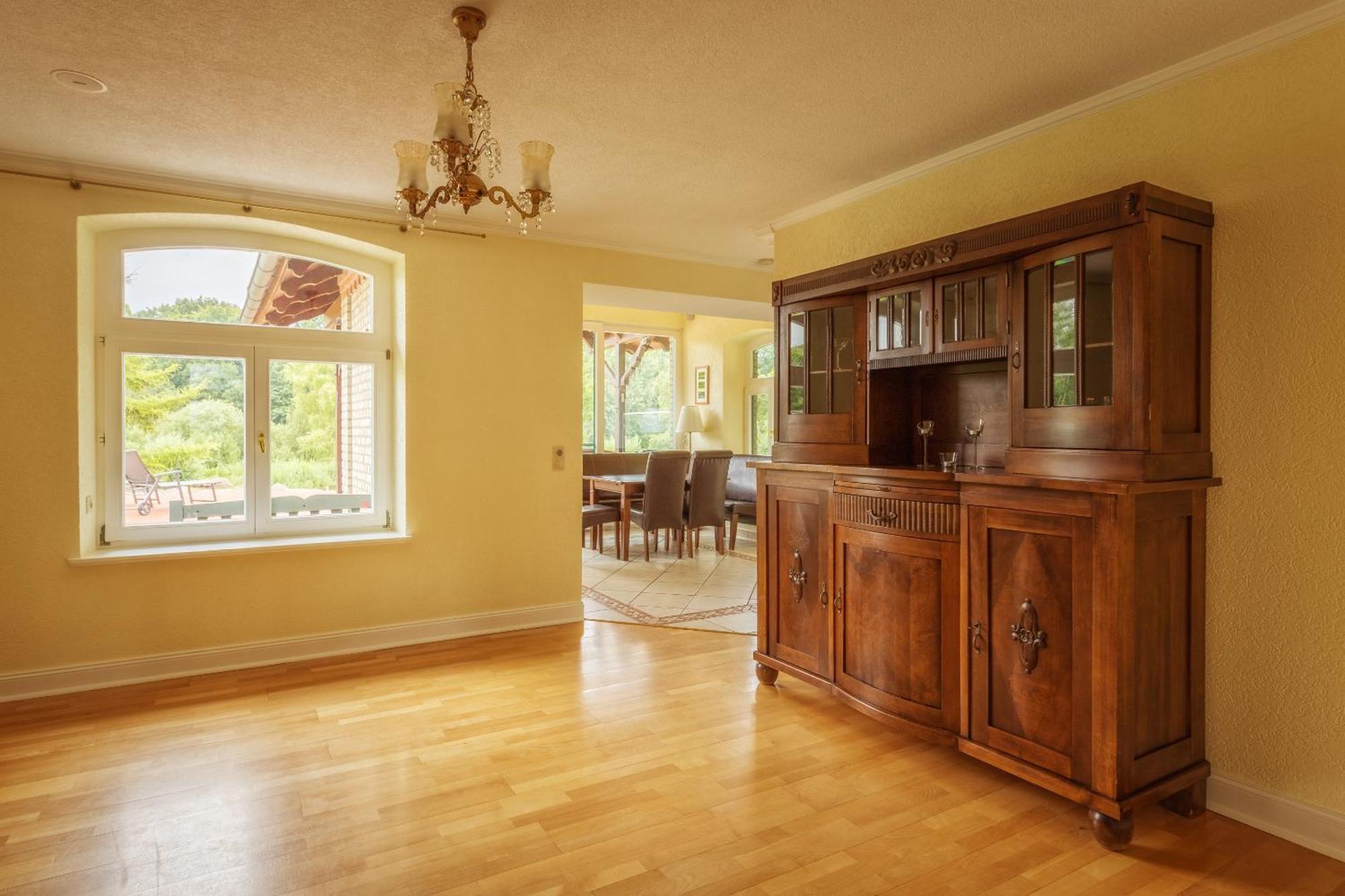 J1 Idyllisches Ferienhaus Mit Seeblick Julchendorf エクステリア 写真